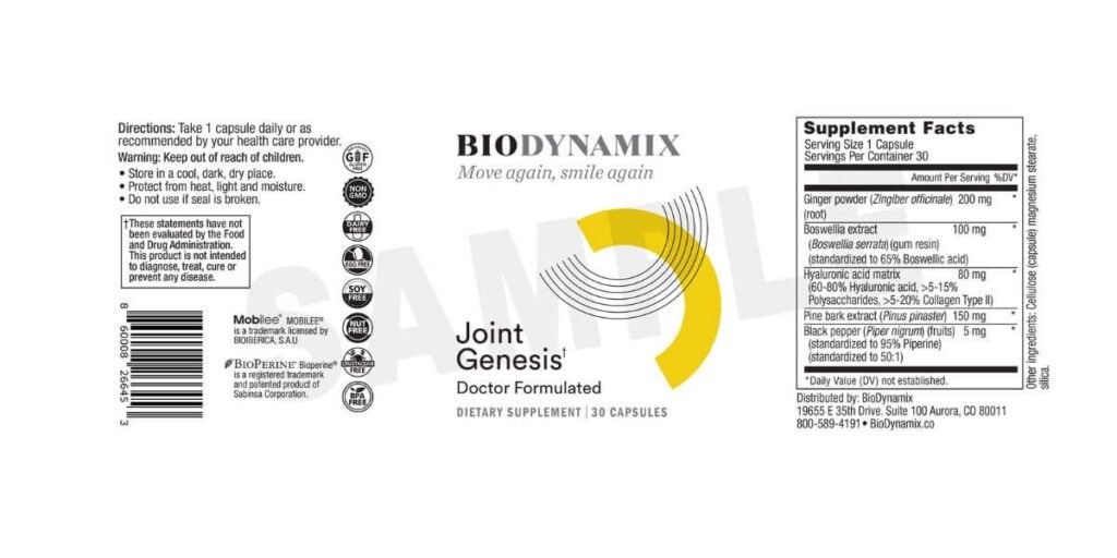 Joint Genesis Dietary Supplement